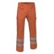 Pantalone alta visibilita arancione