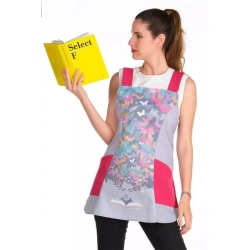 Grembiule maestra FARFALLE