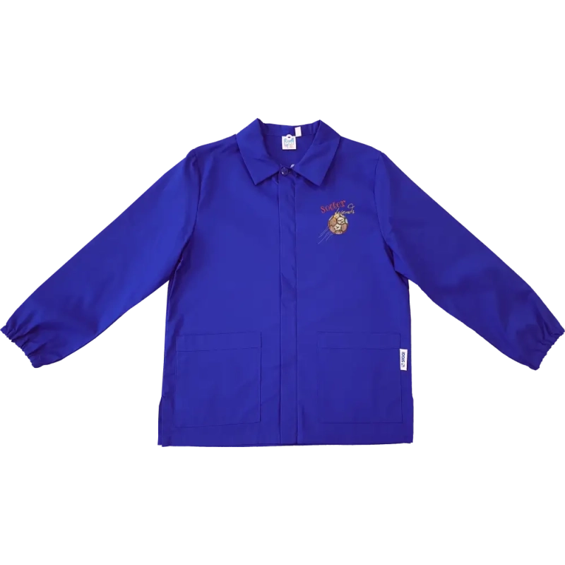 Grembiule scuola elementare blu bambino CALCIO Grembiule scuola elementare blu bambino CALCIO