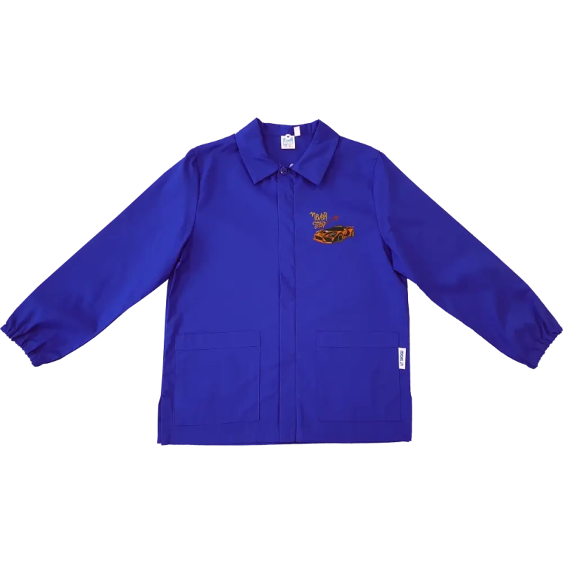 Grembiule scuola elementare blu bambino AUTOMOBILE Grembiule scuola elementare blu bambino AUTOMOBILE