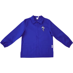 Grembiule scuola elementare blu bambino CALCIATORE