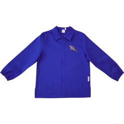 Grembiule scuola elementare blu bambino MOTOCROSS