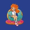 Grembiuli bambina scuola elementare blu RAGAZZA