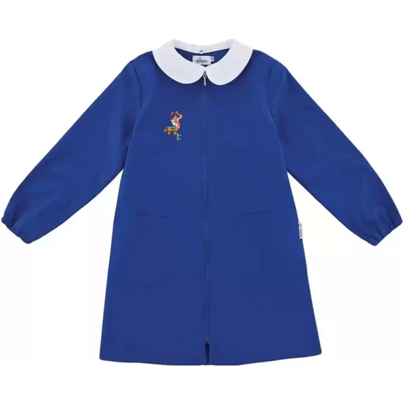 Grembiuli bambina scuola elementare blu PATTINI Grembiuli bambina scuola elementare blu PATTINI