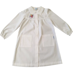 grembiule bianco bambina