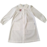 grembiule bianco bambina