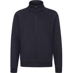 FELPA PREMIUM NAVY BLU ZIP INTERA