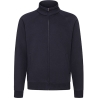 FELPA PREMIUM NAVY BLU ZIP INTERA